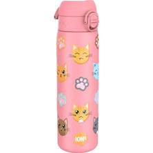 Ion8 - Ince Su Termosu - Kediler - 500 ml - Sızdırmaz