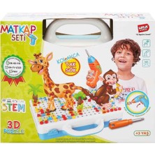 URT014-001 Birlik, 3D Eğitici Matkap Seti Hayvanlar Özel Fiyatlı Ürün