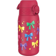 Ion8 - Paslanmaz Çelik Çocuk Suluk - Fiyonklar - 400 ml - Sızdırmaz