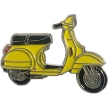 Vespa Px Rozet - Pin *sarı*/ Vespıssımo