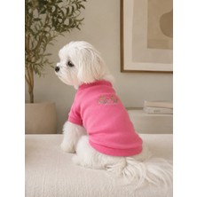 Gedyco Tiny Pink Küçük Irk Köpek Likralı Triko