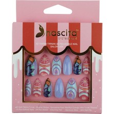Nascita 3D Hand Made Takma Tırnak NASNAIL0302