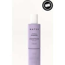 Matsu Mor Şampuan | Turunculaşma Karşıtı & İstenmeyen Yansıma Engelleyici Silver Şampuan Seyahat Boy 70 ml