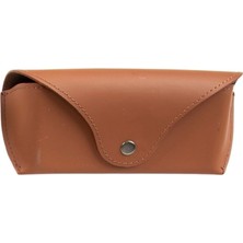 BloominBag Capri Camel Tan Hakiki Deri Gözlük Kılıfı