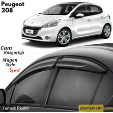 Carmind Peugeot 208 Mugen Cam Rüzgarlığı 2012-2018