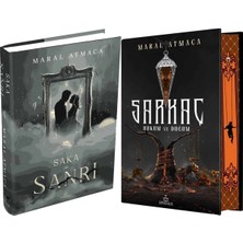 Ephesus Yayınları Saka ve Sanrı 4 Ciltli ve Sarkaç 3 Hüküm ve Düğüm Ciltli Yan Boyamalı (Maral Atmaca) 2li Set
