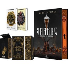 Ephesus Yayınları Medusa'nın Ölü Kumları Iki Kitaplık Set Ciltli ve Sarkaç 3 Hüküm ve Düğüm Ciltli Yan Boyamalı (Maral Atmaca) 2li Set