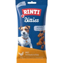 Rinti Bitties Tavuk ve Peynirli Köpek Ödülü 75 gr