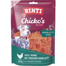Rinti Chıcko`s Plus Sarımsaklı Üçgen Köpek Ödülü 80GR