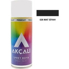 Permolit 526 MAT SİYAH AKÇALI SPREY BOYA