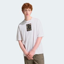 Adidas Camo Tee Tongue Erkek Beyaz Tişört (KS4234)