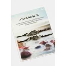 Hace Bazaar Best Friends Arkadaş Deri Bileklik
