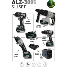 Allizer ALZ-3095 21V 5.0AH Akülü 5'li Set