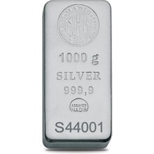 Harem Altın 1000 Gram Gümüş Külçe