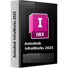 Autodesk Infraworks 2025 (Windows) - 1 Pc 3 Yıl Full Sürüm Serial Kod
