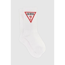 Guess Unisex Beyaz Çorap