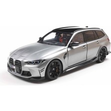 1:18 Ölçek Solido 2024 Bmw M3 G81 Competition M Xdrive Touring Diecast Metal Minyatür Model Araba 25CM