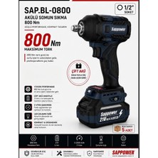 Sappower SAP-BL-0800 Akülü Somun Sıkma