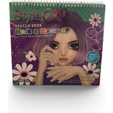 Gıpta Style On Sketch Book Hair Makyaj Tasarım Defteri