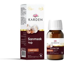 Karden Sarımsak Yağı 20 ml