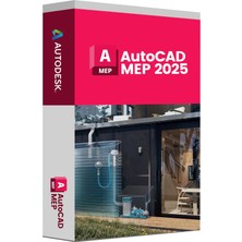 Autodesk AutoCAD MEP 2025 (Windows) - 1 Pc 2 Yıl Serial Kod Full Sürüm