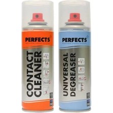 Perfects Contact Cleaner - Unıversal Degreaser Cleaner Yağlı ve Yağsız Kontak Sprey 2li