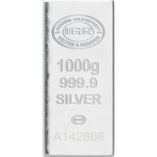 Harem Altın 1000 Gram Gümüş Külçe