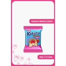 Ülker Kekstra Jölebol Çilekli Kek - 40 gram - 24 Adet