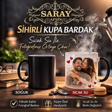Saray Foto Kişiye Özel Baskılı Sihirli Kupa