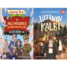 Eğlenceli Bilgi Yayınları Milli Mücadele Kahramanları - Her Şey Vatan Için ve Vatanın Kalbi (Metin Özdamarlar)