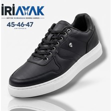 İri Ayak Erkek Büyük Numara Rahat Kalıp Sneaker Spor Ayakkabı (45-46-47-48)