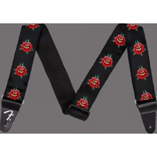 Fender Rose Strap Red Gitar Askısı
