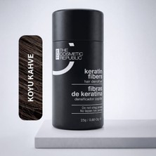 The Cosmetic Republic Dolgunlaştırıcı Keratin Saç Fiberi 25 gr – Koyu Kahve