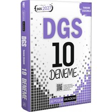 Pegem Akademi Yayıncılık 2027 DGS Tamamı Çözümlü 10 Deneme