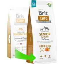 Alvera Skin Coat Senior Light Somonlu Tahılsız Light Yaşlı Köpek Maması 12 kg