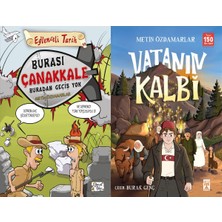 Eğlenceli Bilgi Yayınları Burası Çanakkale Buradan Geçiş Yok ve Vatanın Kalbi (Metin Özdamarlar)