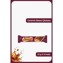 Ülker Caramio - Karamel Dolgulu Sütlü Çikolata - 32 gram - 24 Adet