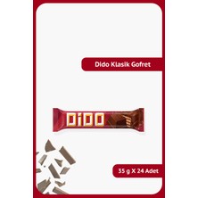 Ülker Dido Klasik - Sütlü Çikolata Kaplamalı Gofret - 35 gram - 24 Adet