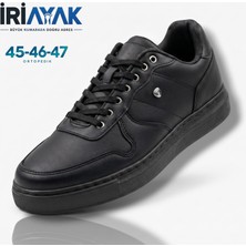 İri Ayak Erkek Büyük Numara Rahat Kalıp Sneaker Spor Ayakkabı (45-46-47-48)