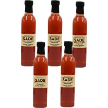 Sade Organik Üzüm Sirkesi 500 ml 5 Li