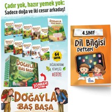 Model Eğitim Yayıncılık 4.sınıf Doğayla Baş Başa Hikaye Seti 10 Kitap ve Dil Bilgisi Defteri