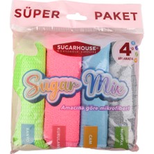 Alvera Sugar Mıx Temızlık Bezı 4lu
