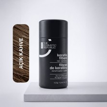 The Cosmetic Republic Dolgunlaştırıcı Keratin Saç Fiberi 12,5 gr – Açık Kahve