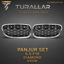 Bmw F10 2013-2016 Dıamond Krom Panjur