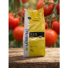Gübretaş 16.8.24+2mgo+Me Yüksek Potasyumlu Meyve Büyütücü Toz Gübre - 1 kg (Klor Içermez)
