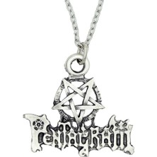 Diyez Müzik Pentagram Logolu Kolye
