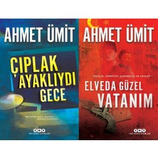 Yapı Kredi Yayınları Çıplak Ayaklıydı Gece ve Elveda Güzel Vatanım (Ahmet Ümit)