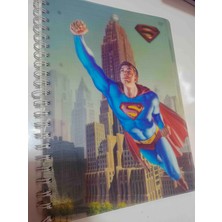 Superman 120 Yaprak Seperatorlu A4 Defter