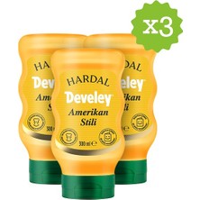 Develey Amerikan Stili Hardal 300ML x 3 Adet