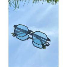 Mise Aksesuar Altıgen Unisex Güneş Gözlüğü Uv 400